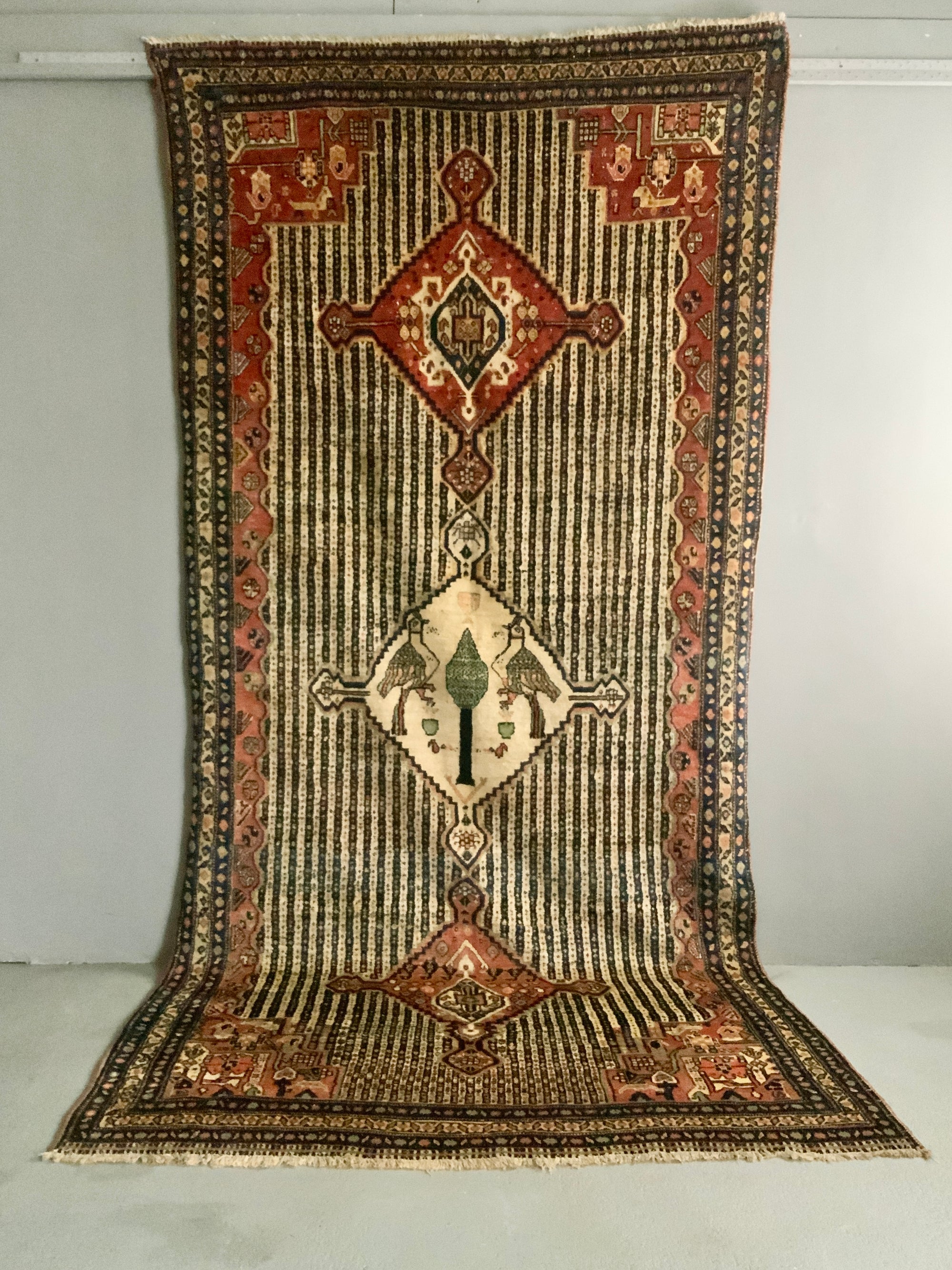 Senneh Buf antique carpet (320 x 153cm)