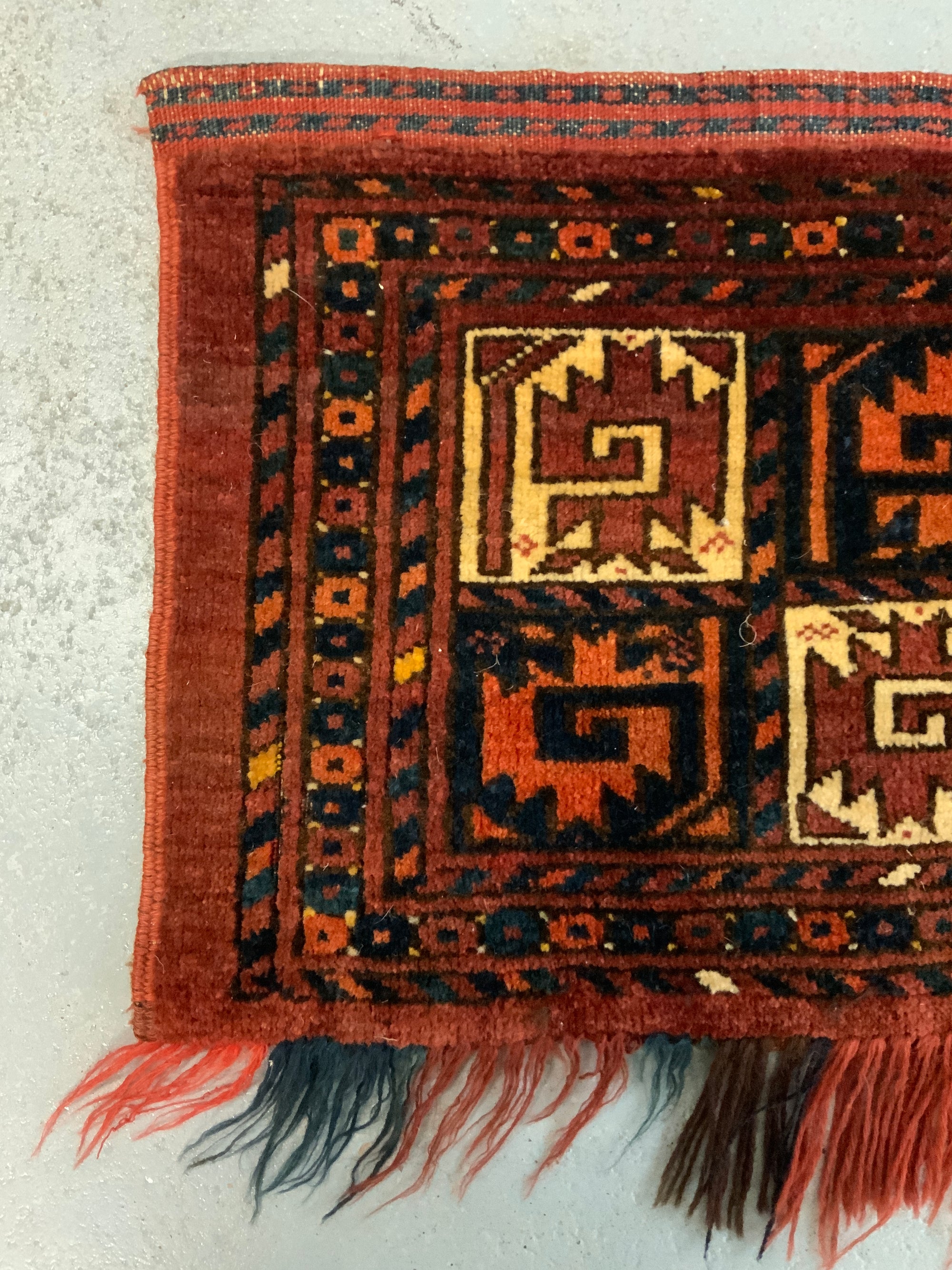 Turkmen Ersari Jollar torba kapunuk kejebe (165 x 39cm)