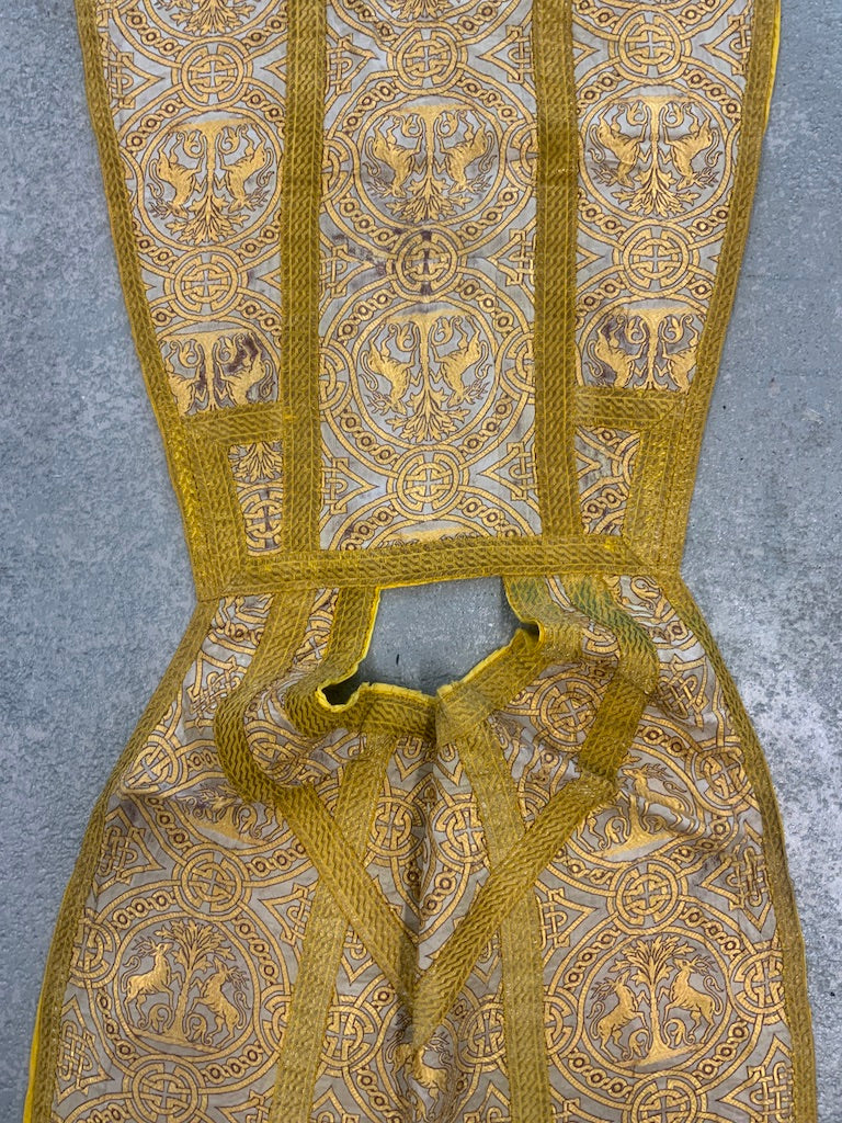 French gothic style antique chasuable