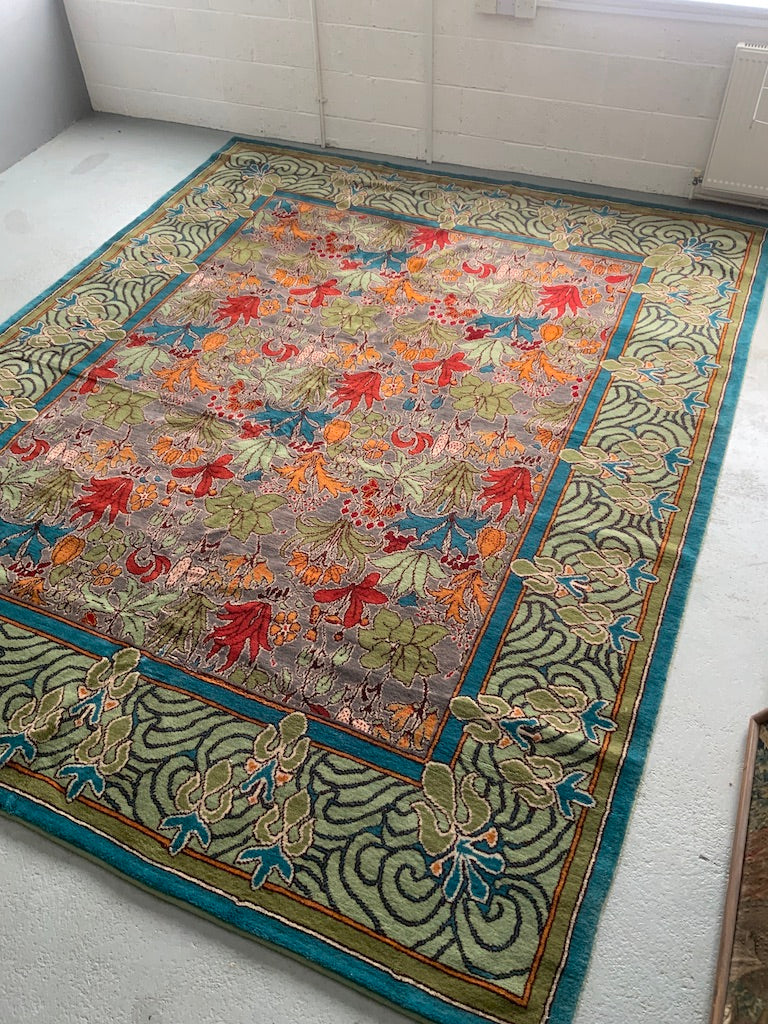 CROR one way Spring floral design Turkish carpet (350 x 282cm) *new