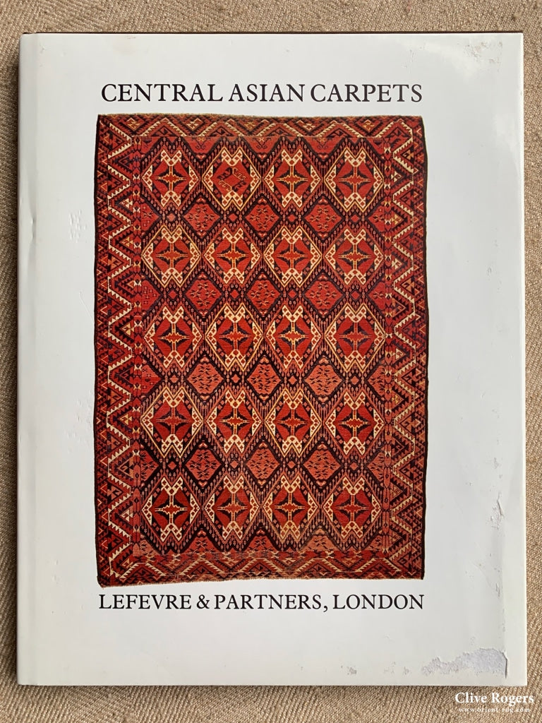 Central Asian Carpets Lefevre & Partners Hardcover Auction Catalogue 8 Oct 1976 Book