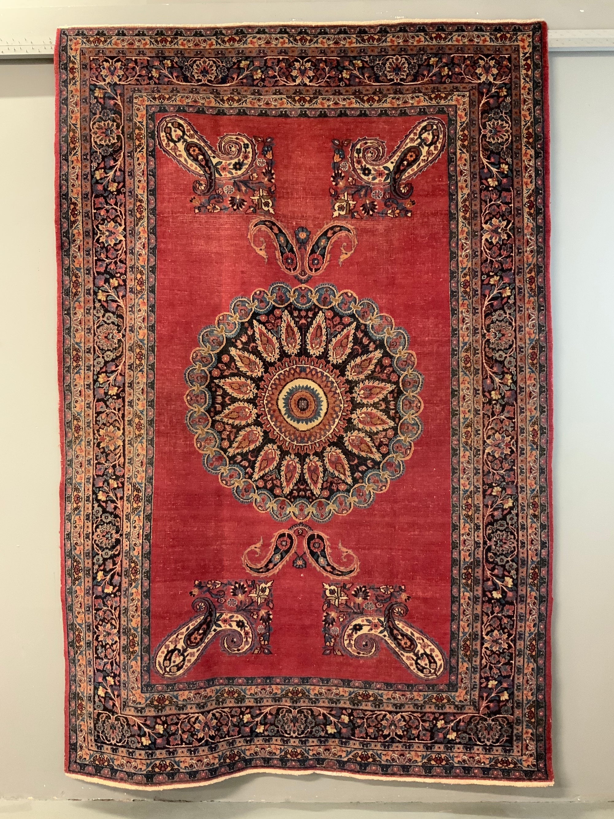 Khorossan antique fine rug (228 x 151cm)