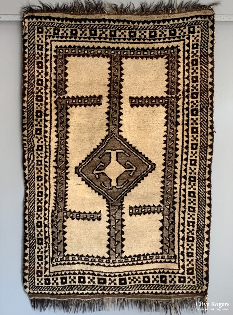 S. Persian Gabbeh Rug Mid Cent Rug