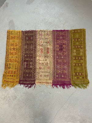 Anatolian antique Kurdish tent divide panel (139 x 95cm)