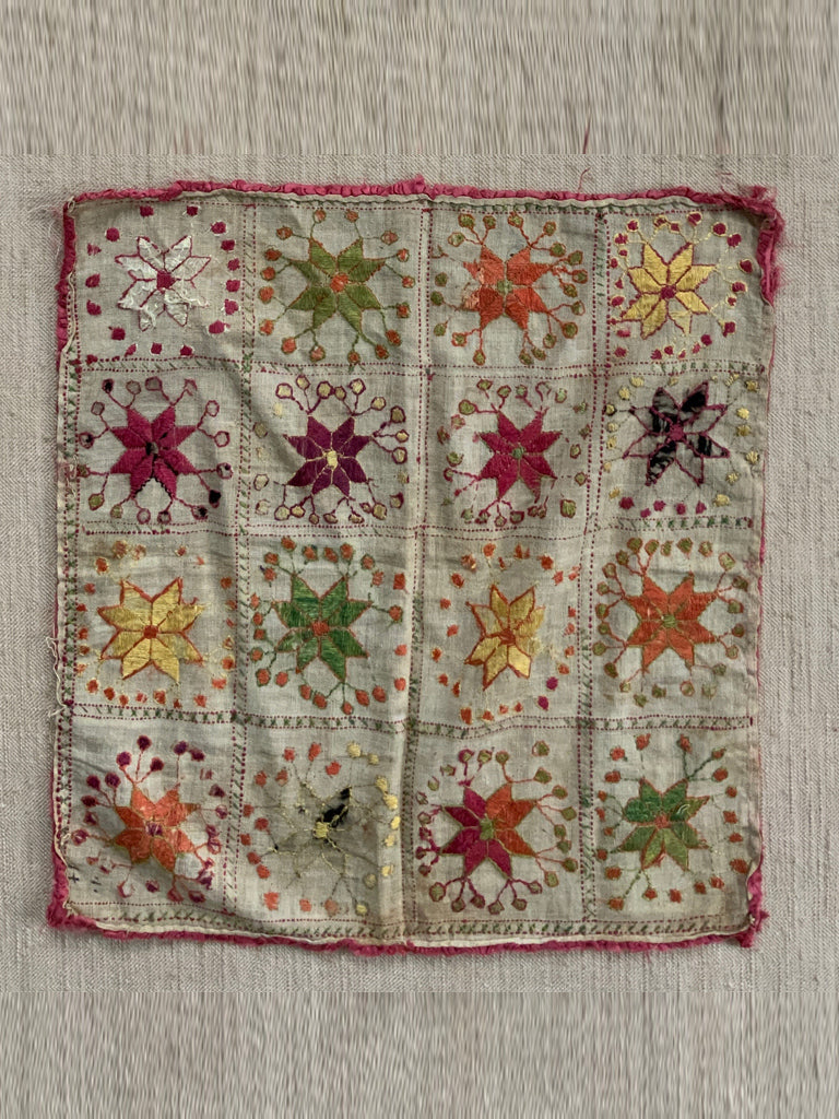 Himachael Pradesh antique ramal embroidery (48 x 44cm)