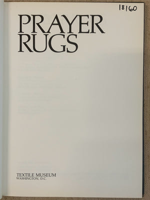 TEXTILE MUSEUM DC : Payers Rugs 1974 Exhibition