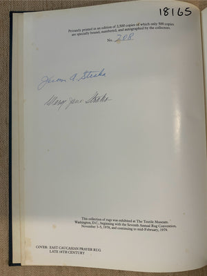 TEXTILE MUSEUM DC / STRAKA : The Oriental Rug Collection of J & M.J. Straka