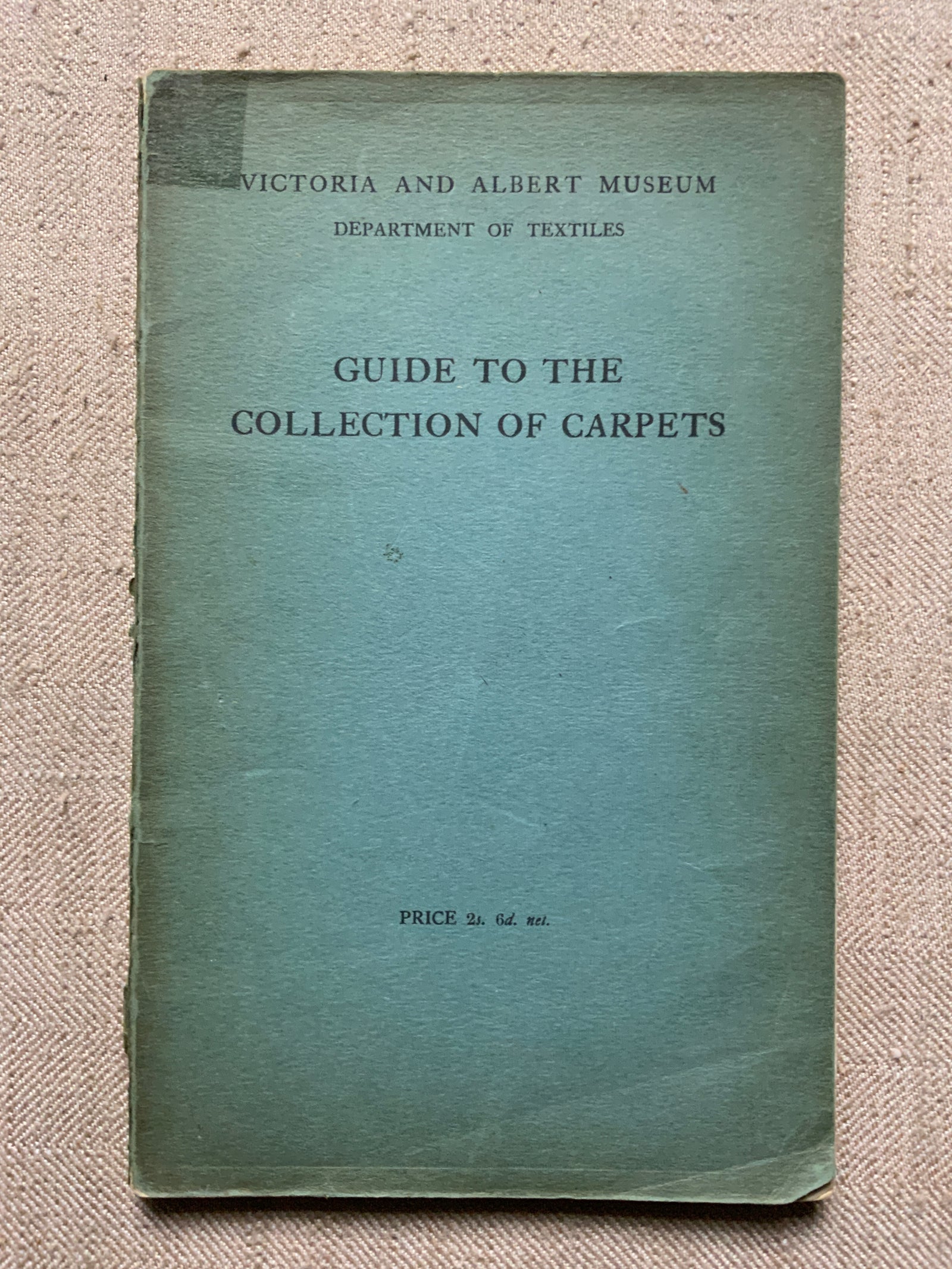 Victoria and Albert Mueum Guide to the Collection of Carpets 1920