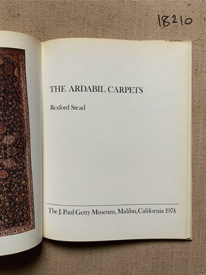 Stead, Rexford. The Ardabil Carpets