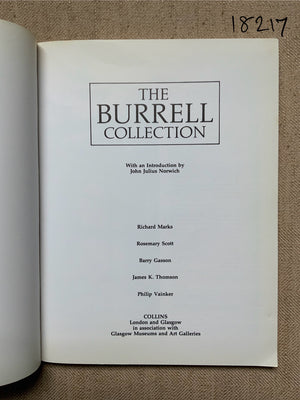 The Burrell Collection, 1984/85 Glasgow