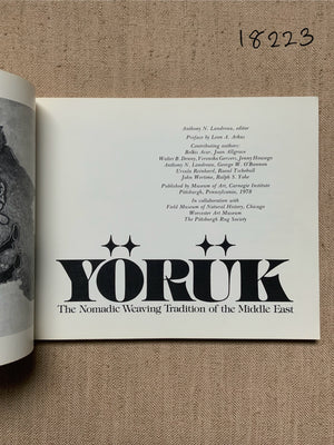 Yoruk. Exhibtion Catalogue 1978