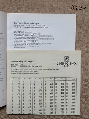 Christie's Fine Oriental Rugs & Carpets, Sep. 1990