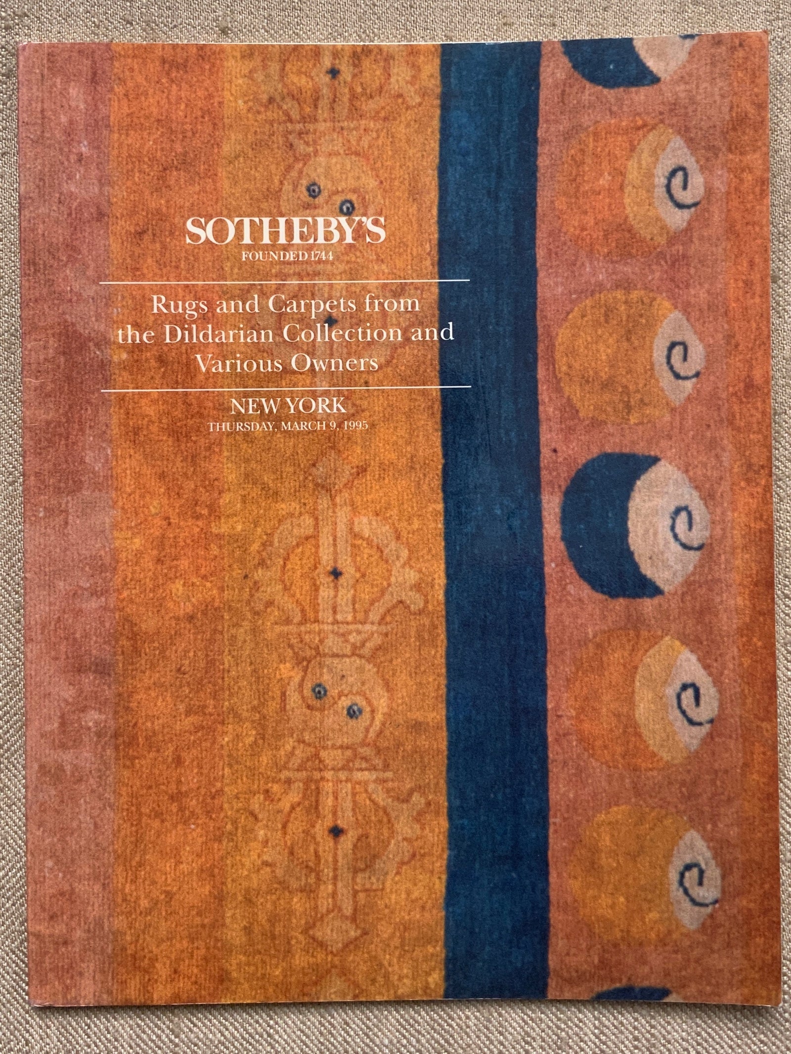 Sotheby's, Rugs & Carpets from the Dildarian Collection. Mar 1995