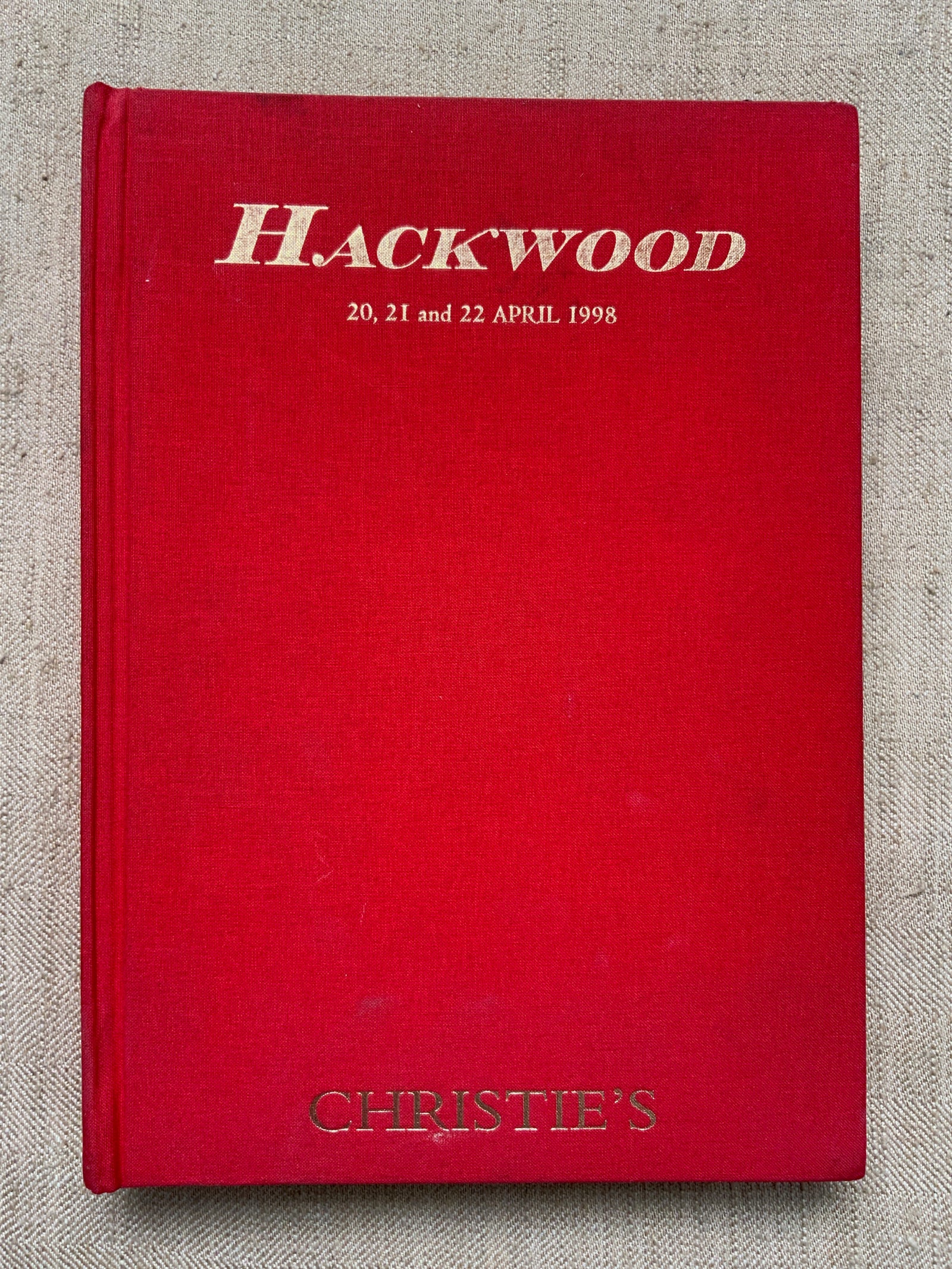 Christie's Hackwood Park April 1998