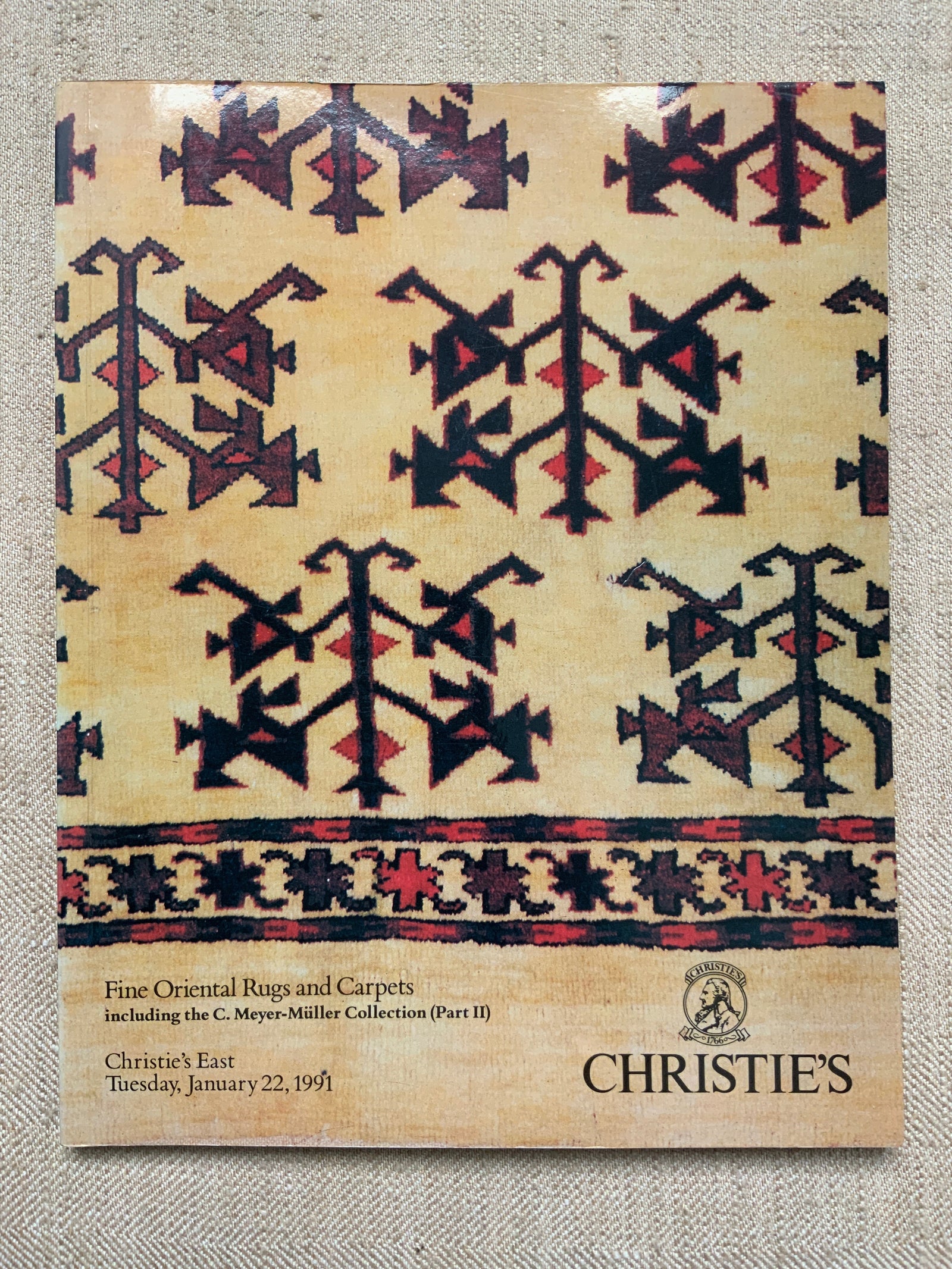 Christie's, Fine Oriental Rugs and Carpets Jan. 1991