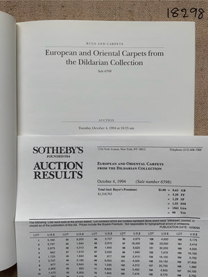 SOTHEBY'S, CARPETS FROM THE DILDARIAN COLLECTION