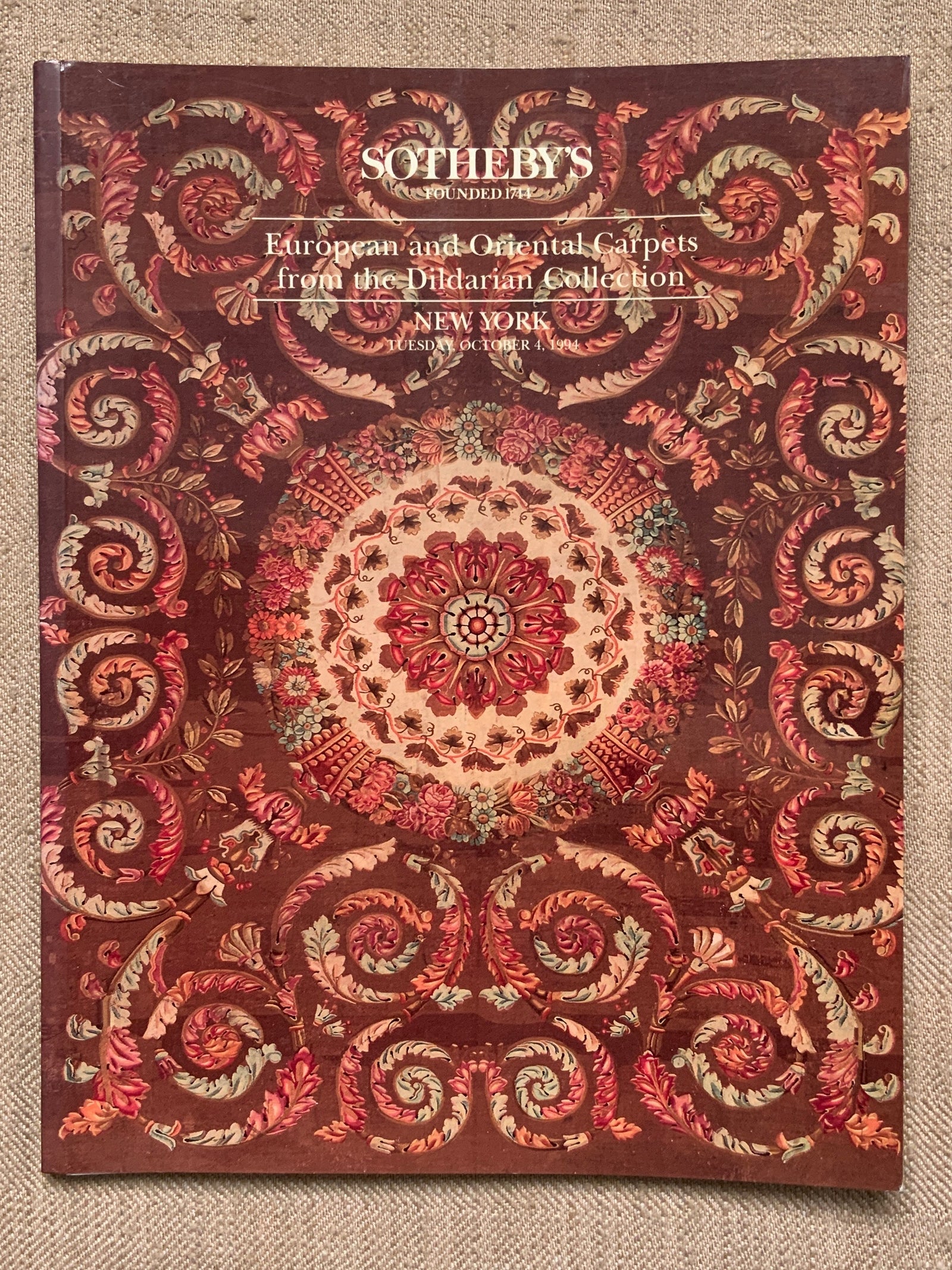 SOTHEBY'S, CARPETS FROM THE DILDARIAN COLLECTION