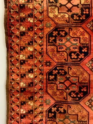 Turkmen antique Ersari carpet (260 x 204cm)