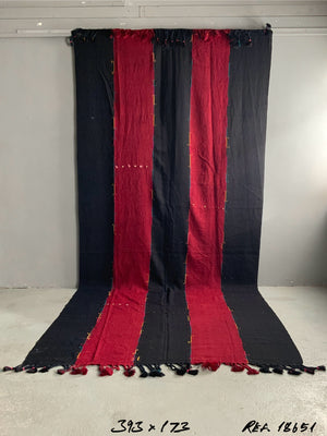 Turkish Anatolian vintage perde tent divide hanging (393 x 173cm)