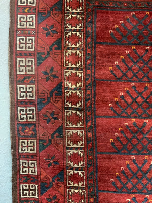 Turkmen antique Ersari ensi rug (244 x 170cm)