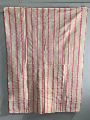 Late Ottoman Turkish silk gauze day cover (210 x 156cm) *AF