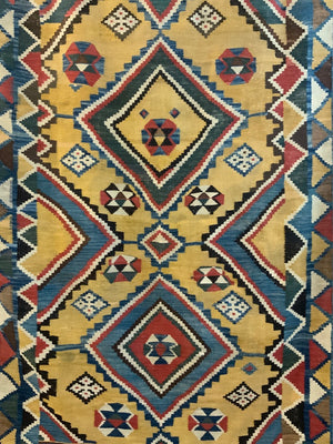 Shiraz Qashgai antique kilim (275 x 151cm)
