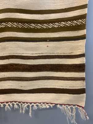 Pair of Turkish heavy wool plainweave kilims (190 x 150cm) [2]