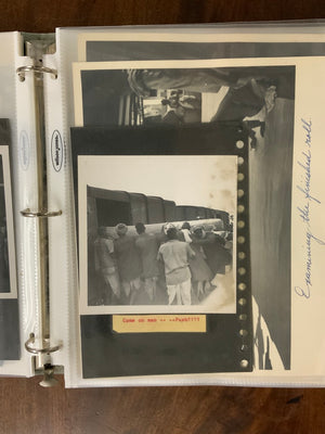 Photographic collection of North Indian rug making in 1940s