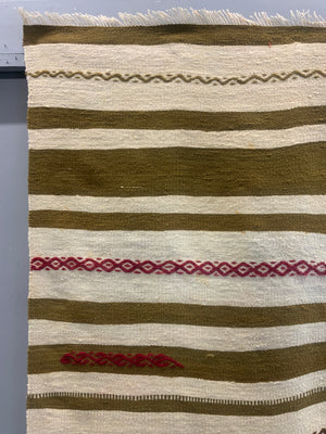 Pair of Turkish heavy wool plainweave kilims (190 x 150cm) [2]