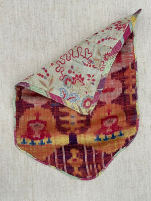 Uzbekistan antique Bukhara silk velvet fragment (57 x 37cm)
