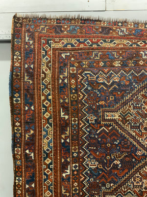 Khamseh 'morghi' rug (217 x 168cm)