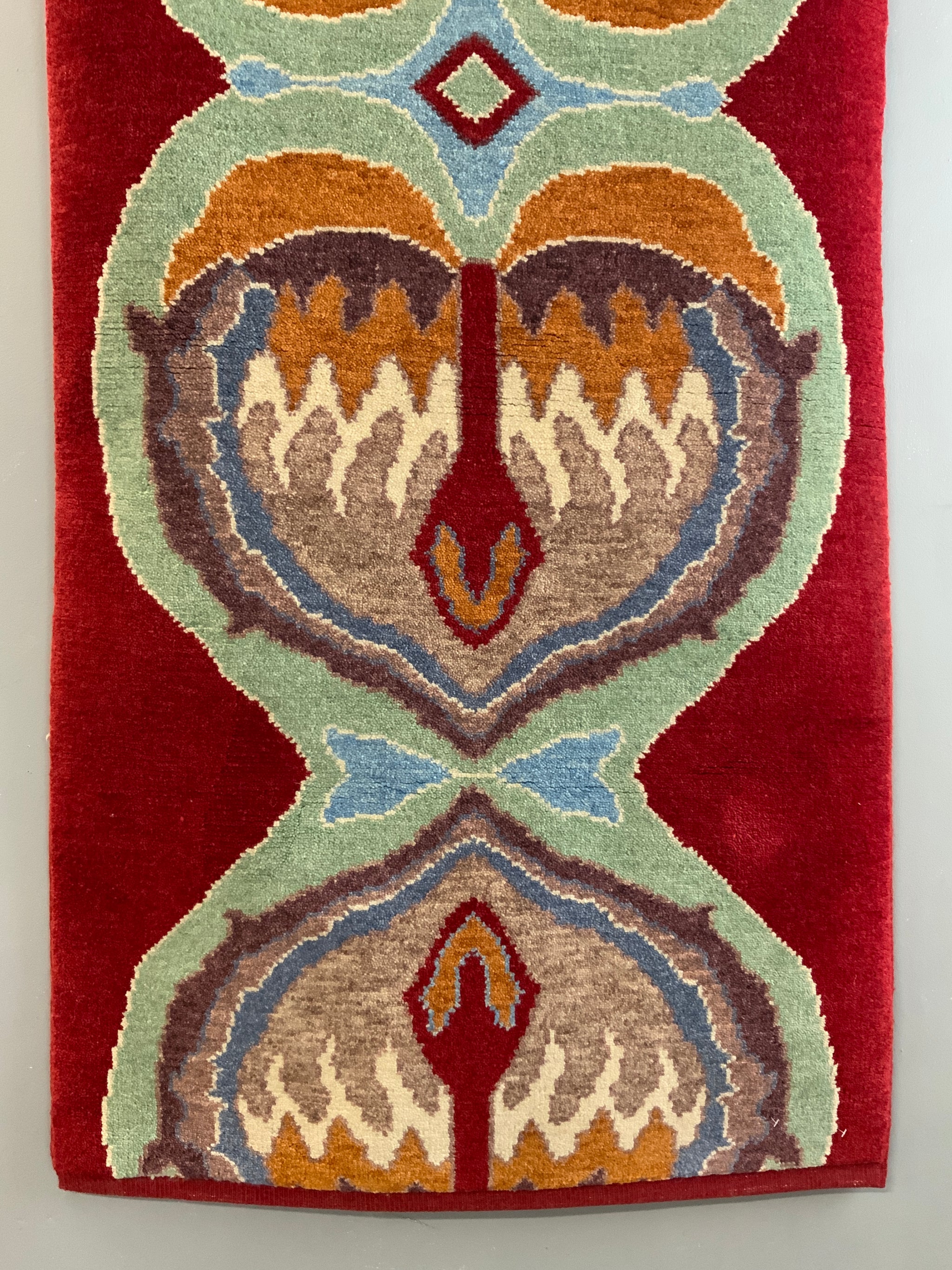Readicut Rug Pattern CROR Turkish 'Readicut' design short runner / rug (206 x 82cm) *new ...