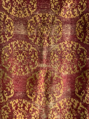 Tibetan antique rug (140 x 80cm) *AF