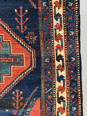 Kurdish Hamadan antique village rug (202 x 130cm) *AF