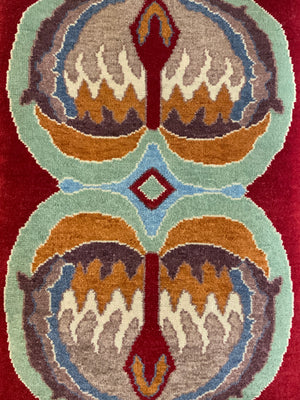 CROR Turkish 'Readicut' design short runner / rug (206 x 82cm) *new