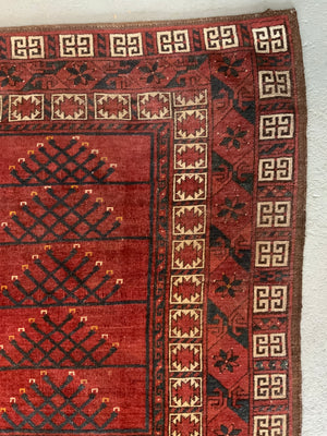 Turkmen antique Ersari ensi rug (244 x 170cm)