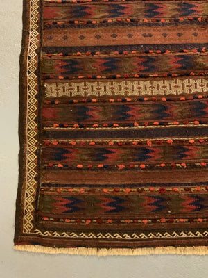 Balouch antique Timouri flatweave (262 x 152cm)