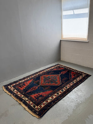 Kurdish Hamadan antique village rug (202 x 130cm) *AF