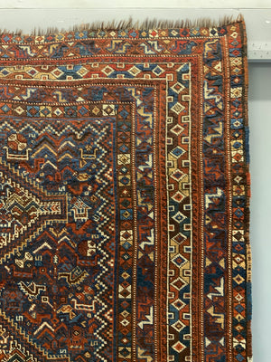 Khamseh 'morghi' rug (217 x 168cm)