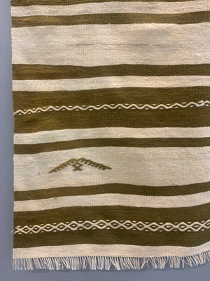 Pair of Turkish heavy wool plainweave kilims (190 x 150cm) [2]