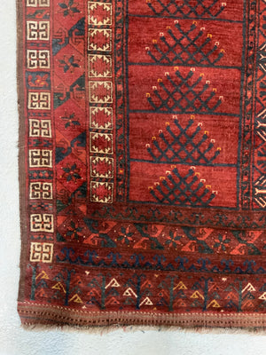Turkmen antique Ersari ensi rug (244 x 170cm)