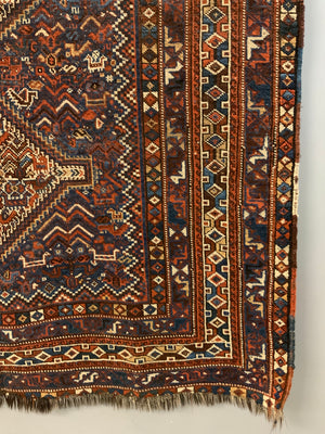 Khamseh 'morghi' rug (217 x 168cm)
