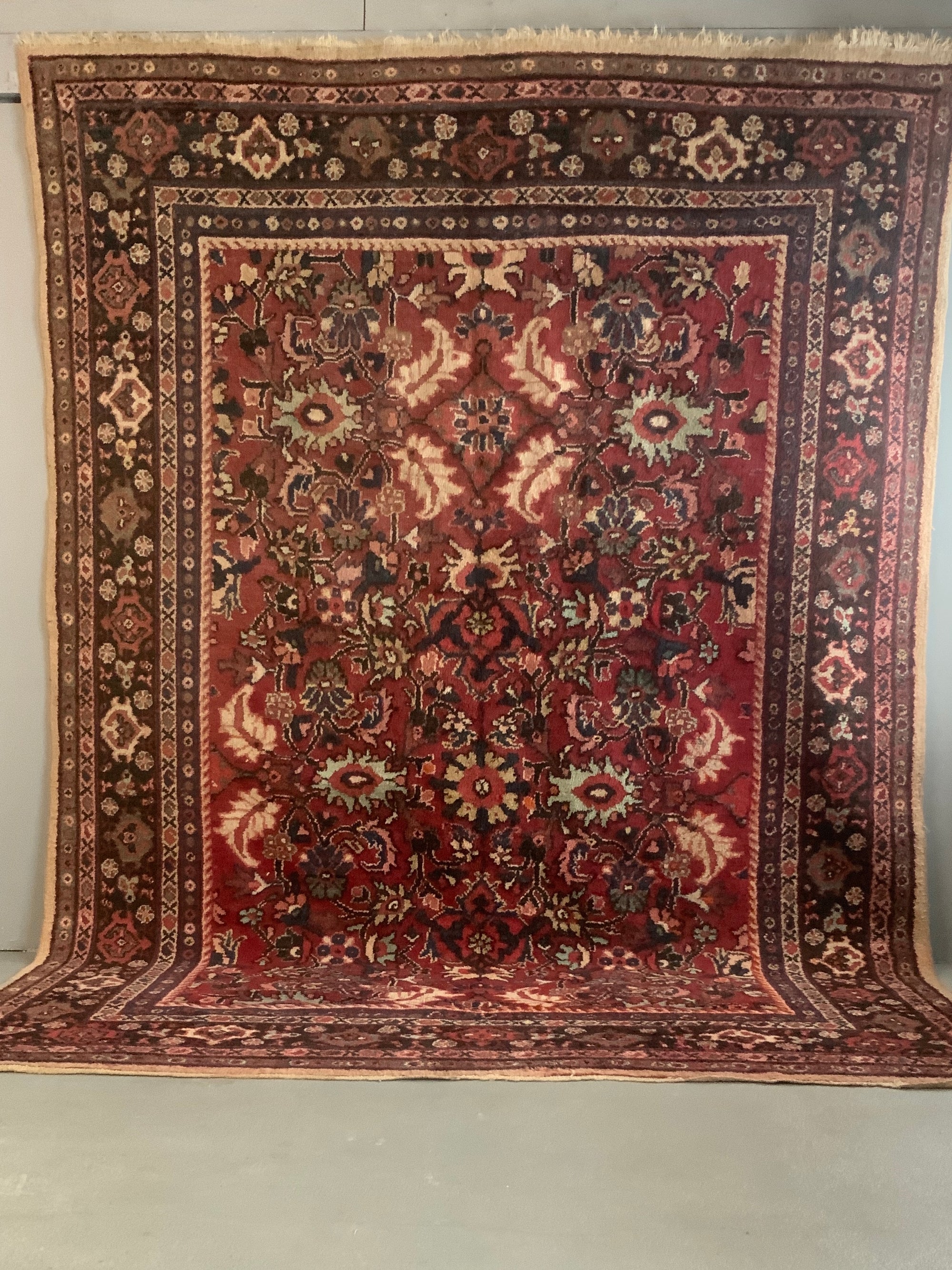 Mahal Mushkabad carpet (349 x 251cm)
