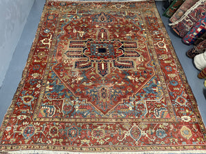 Karajah antique oversize carpet (400 x 327cm)