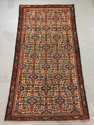 Small Hamadan antique rug (168 x 97cm)