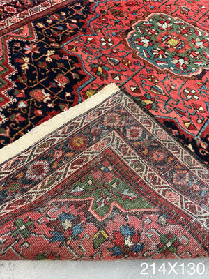 Saroouk Jozan vintage rug (214 x 130cm) *AF