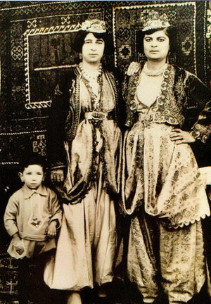 Turkish vintage Gaziantep Anteri long robe