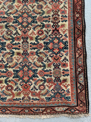 Small Hamadan antique rug (168 x 97cm)
