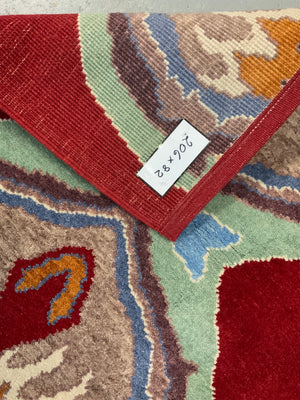 CROR Turkish 'Readicut' design short runner / rug (206 x 82cm) *new