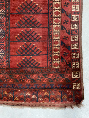 Turkmen antique Ersari ensi rug (244 x 170cm)